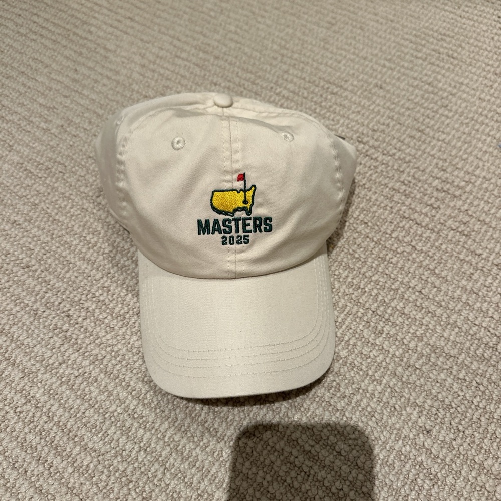 Masters 2025 Cream Baseball Cap